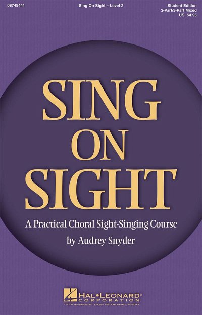 Sing on Sight - A Practical Sight-Singing Co, Ch2Klav (Chpa)