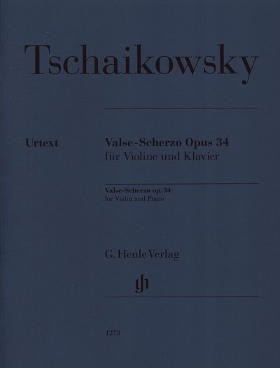 P.I. Tschaikowsky: Valse-Scherzo op. 34, VlKlav (KlavpaSt)