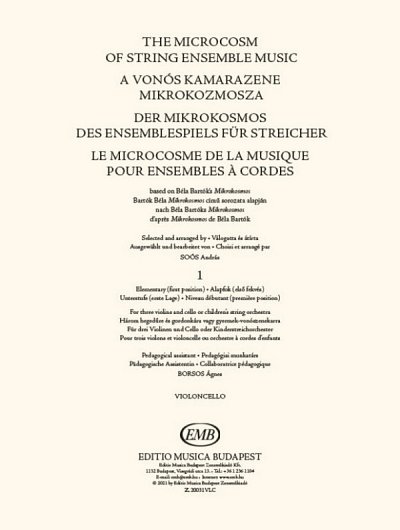 B. Bartók: The Microcosm of String Ensemble Music Vol. 1