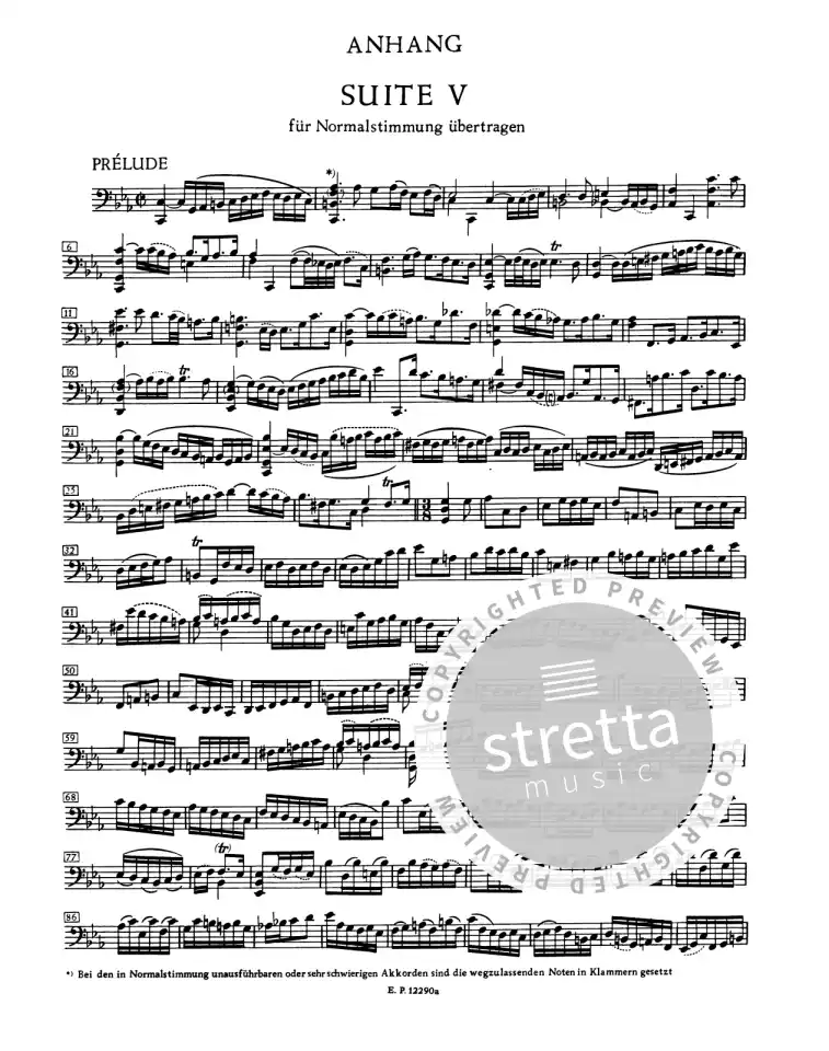 J.S. Bach: Sechs Suiten BWV 1007-1012, Vc (4)