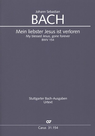 J.S. Bach: Mein liebster Jesus ist verl, 3GesGchOrch (Part.)