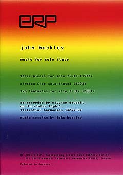 Buckley John: Music For Solo Flute