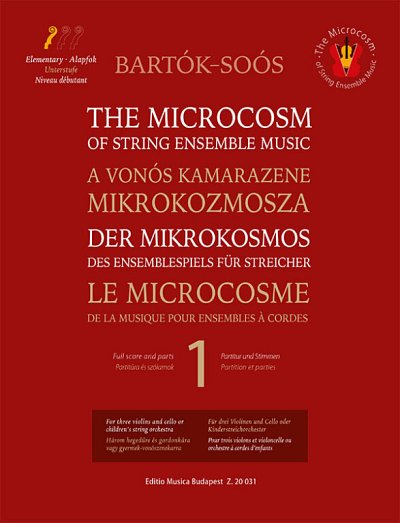 B. Bartók: Der Mikrokosmos des Ensemblespie, Stro (Pa+StMed)