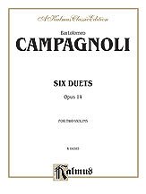 DL: B. Campagnoli: Campagnoli: Six Duets, Op. 14, 2Vl (Sppa)