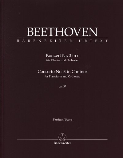 L. v. Beethoven: Konzert Nr. 3 c-Moll op. , KlavOrch (Part.)