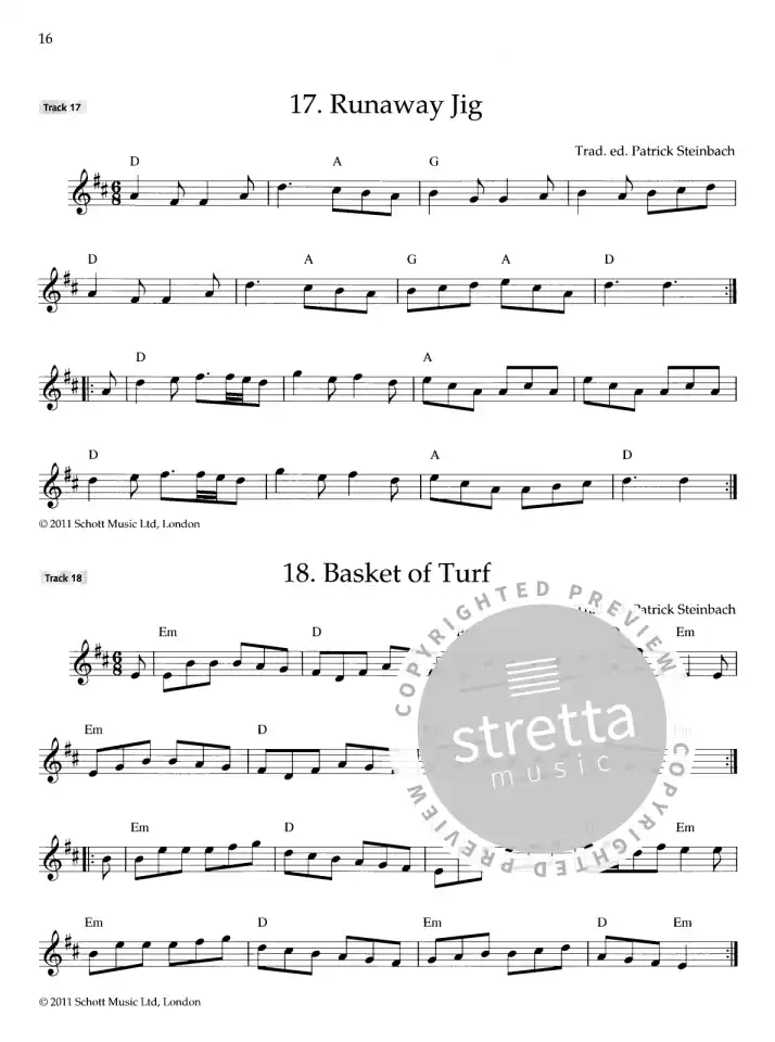 P. Steinbach: Irish Folk Tunes for Flute 1, Fl/Bf/Tw (2)