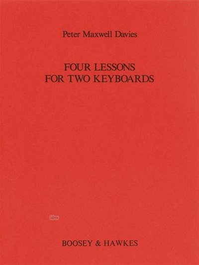 Four Lessons for Two Keyboards, 2Klav