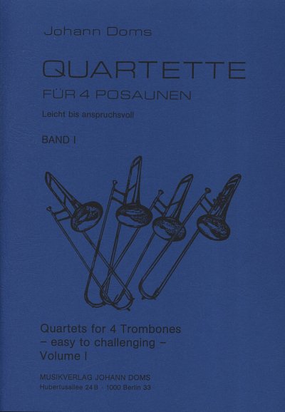 J. Doms: Quartette 1, 4Pos (Pa+St)