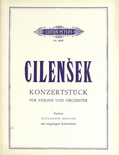 J. Cilenšek i inni: Konzertstück für Violine und Orchester (1974)