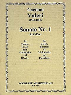 Valeri Gaetano: Sonate 1