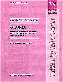C. Monteverdi: Gloria a 7, Ch (Chpa)