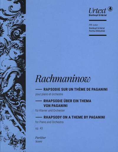 S. Rachmaninow: Rapsodie sur un thème de Pa, KlavOrch (Part)