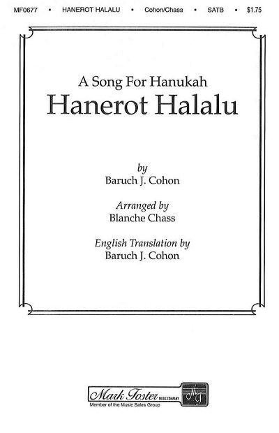 Hanerot Halalu, GchKlav (Chpa)