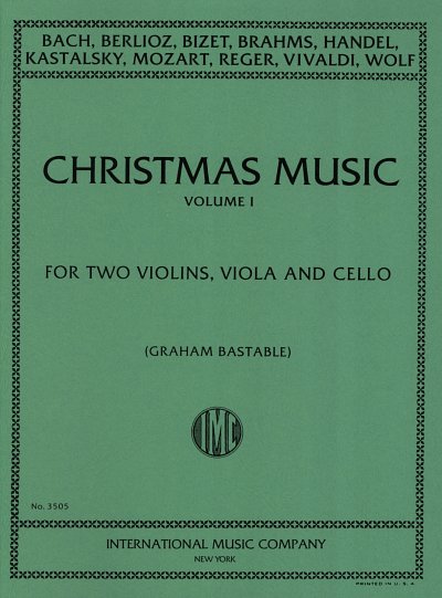G. Bastable: Christmas Music 1, 2VlVaVc (PartStsatz)