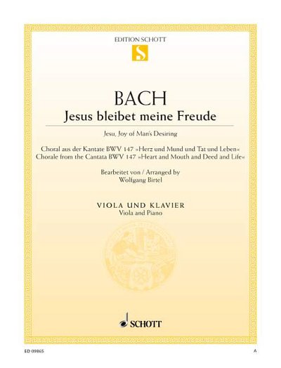 DL: J.S. Bach: Jesus bleibet meine Freude, VaKlv