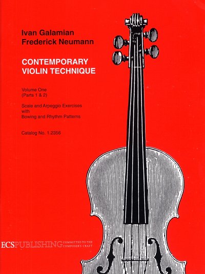 I. Galamian: Contemporary Violin Technique 1