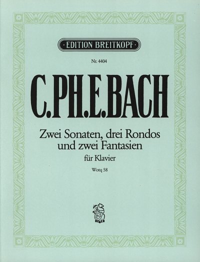 C.P.E. Bach: Die 6 Sammlungen, Heft 4, Klav