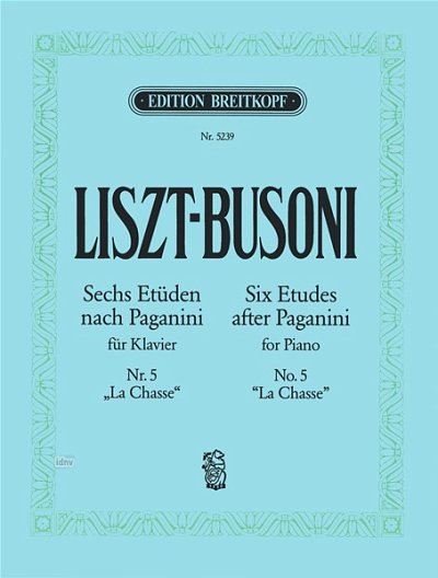 F. Busoni: Sechs Etuden nach Paganini Nr. 5 E-Dur BusV B 74