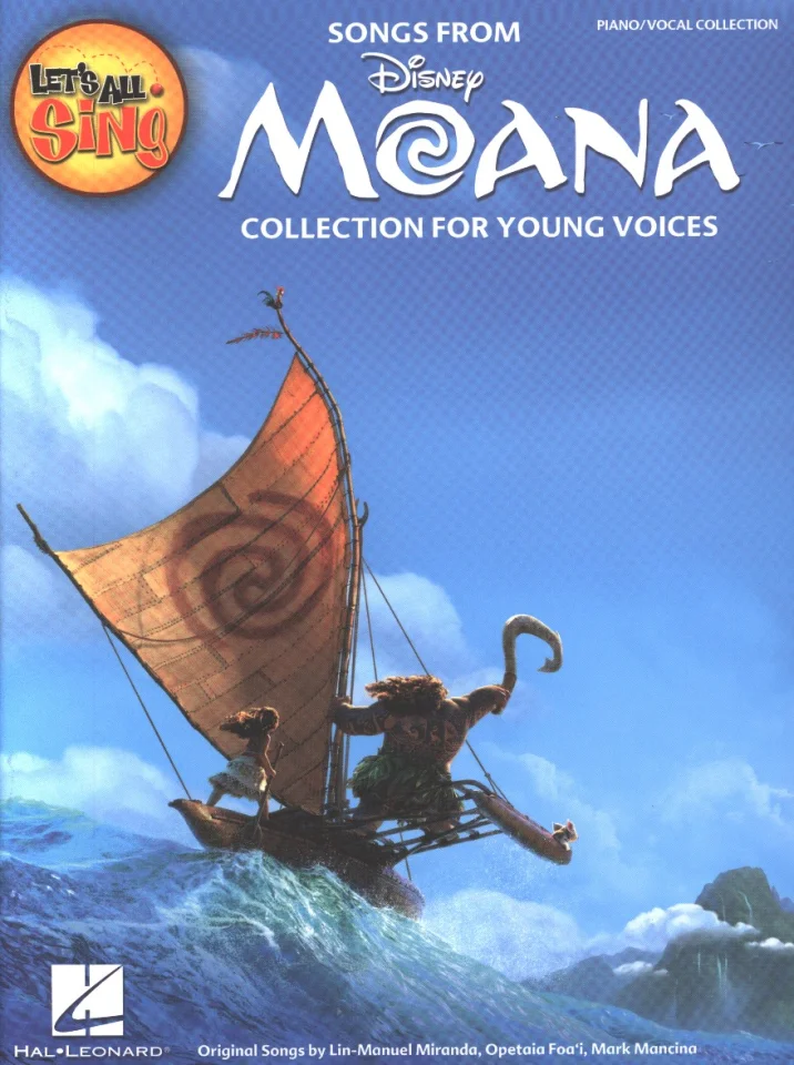 L. Miranda: Songs from Moana (Vaiana), Kch1Klav (SBPVG) (0)