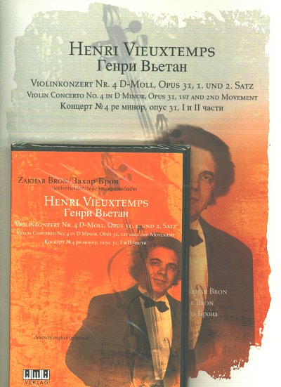 H. Vieuxtemps: Violinkonzert Nr. 4 d-M, VlKlav (KlavpaStDVD)