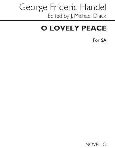 G.F. Händel: O Lovely Peace, FchKlav (KA)