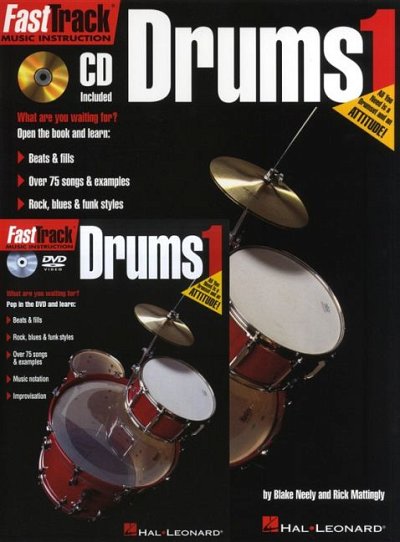 H. Pinksterboer: FastTrack Drums 1 - Starter Pa, Drst (+DVD)