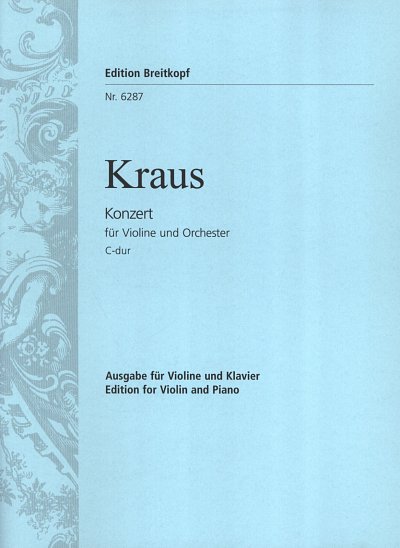 J.M. Kraus: Konzert C-Dur - Vl Orch