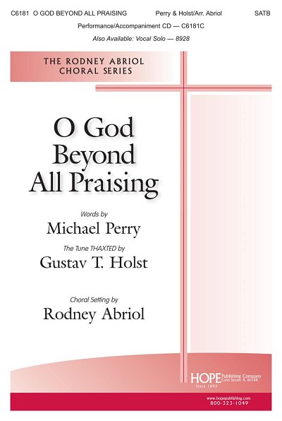 G. Holst: O God Beyond All Praising, GchKlav (Chpa)