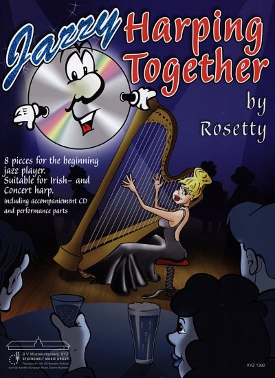 Rosetty: Jazzy Harping Together, Hrf;Rhy (+CD)