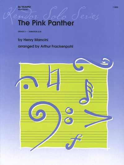 H. Mancini: The Pink Panther, TrpKlav (KlavpaSt)
