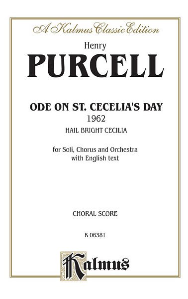 H. Purcell: Ode to St. Cecilia's Day (Bu)