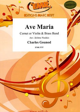 C. Gounod: Ave Maria (Cornet Solo), Kor/VlBrassb (Pa+St)