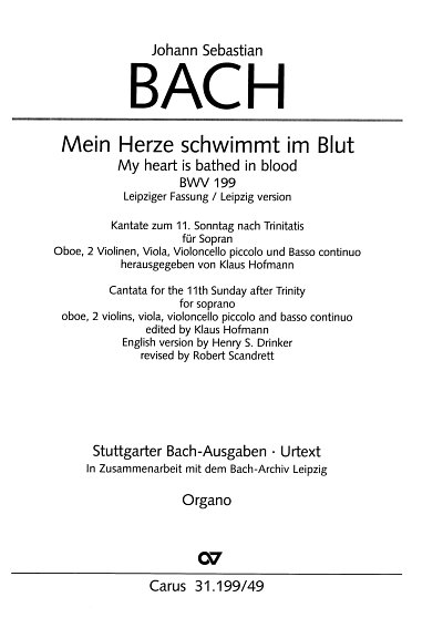 J.S. Bach: Mein Herze schwimmt im Blut BWV 199