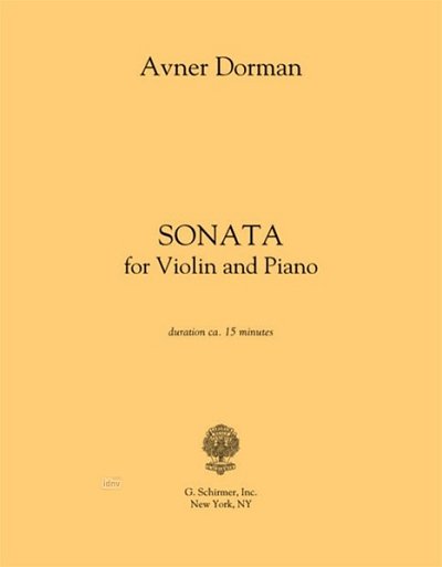 A. Dorman: Sonata, VlKlav (Pa+St)