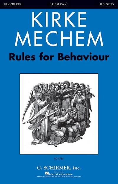 K. Mechem: Rules for Behaviour, 1787, GchKlav (Chpa)