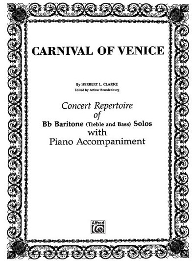 H. Clarke: Carnival of Venice (Bu)