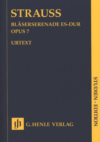 R. Strauss: Bläserserenade Es-dur op. 7, Blas/Posch (Stp)