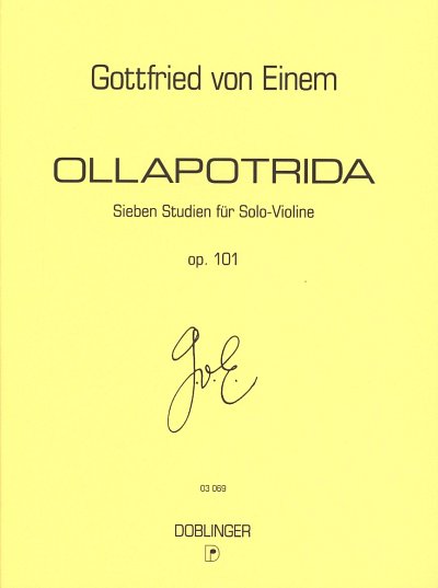 G. von Einem: Ollapotrida op. 101