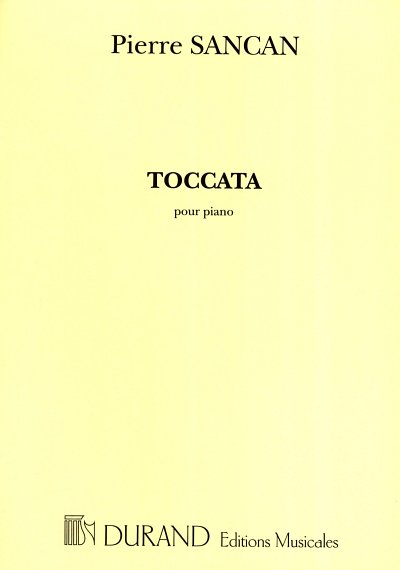 P. Sancan: Toccata, Klav