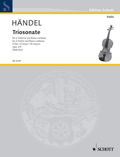 DL: G.F. Händel: 9 Triosonaten