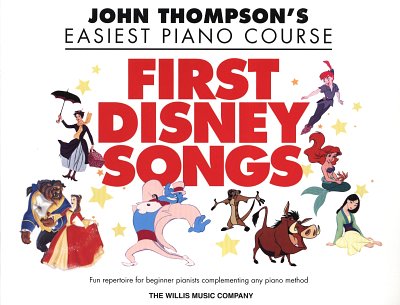 John Thompson's Piano Course First Disney Songs , Klav