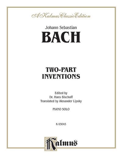 J.S. Bach: Two-Part Inventions, Klav