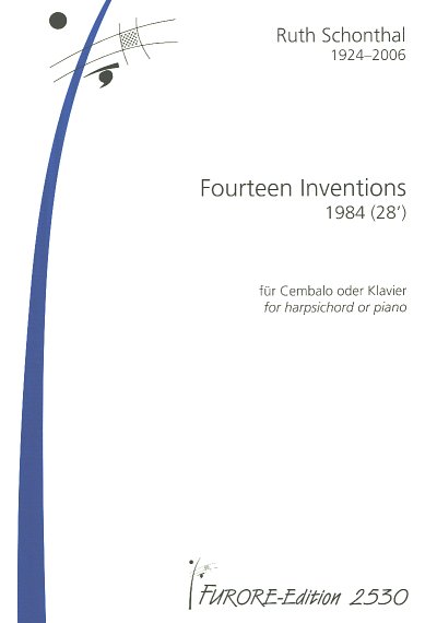 R. Schonthal: 14 Inventions für Cembalo (Klavier)