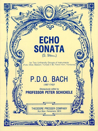 P. Schickele: Echo Sonata (Pa+St)