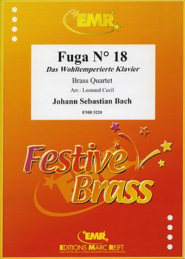 J.S. Bach: Fuga N° 18, 4Blech