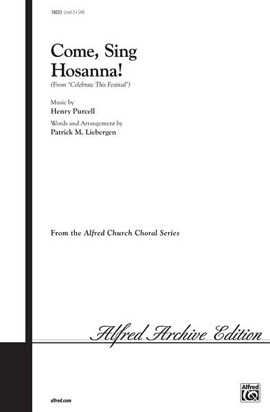 H. Purcell: Come, Sing Hosanna!, Gch3;Klv (Chpa)