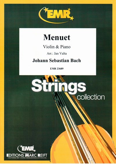 J.S. Bach: Menuet, VlKlav