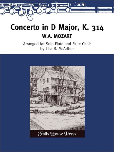W.A. Mozart: Concerto In D Major K. 314 for Solo Flute & F
