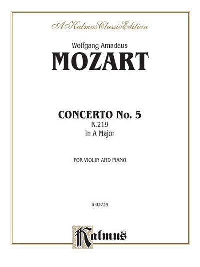 W.A. Mozart: Violin Concerto No. 5, K. 219, Viol
