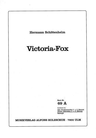 AQ: H. Schittenhelm: Victoria Fox (B-Ware)